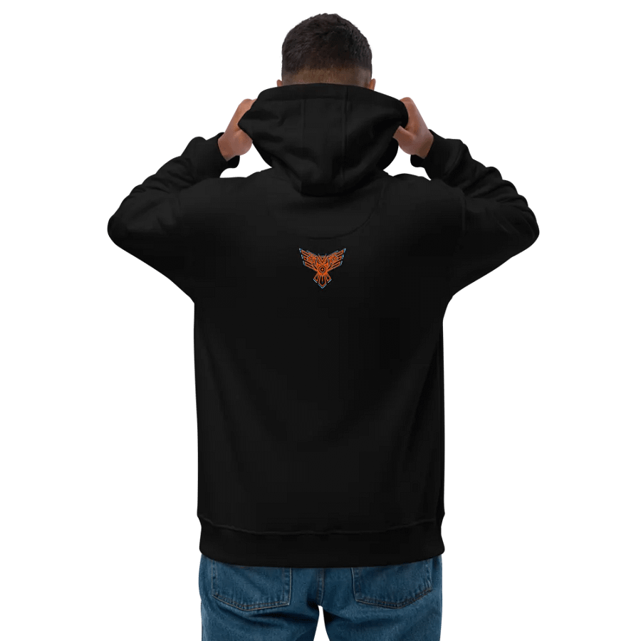 Geometric Owl Eco Hoodie product image (3)