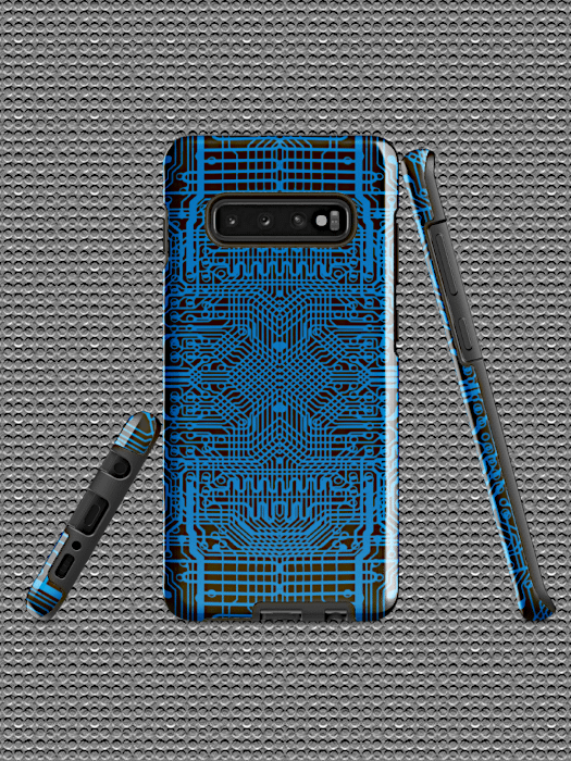 DigiCirc Samsung Galaxy Case – Futuristic Circuit Board Design product image (3)