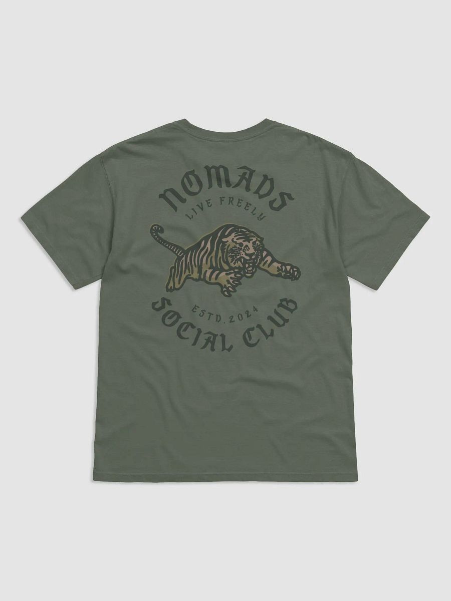 Leaping Tiger Club Tee / moss product image (1)