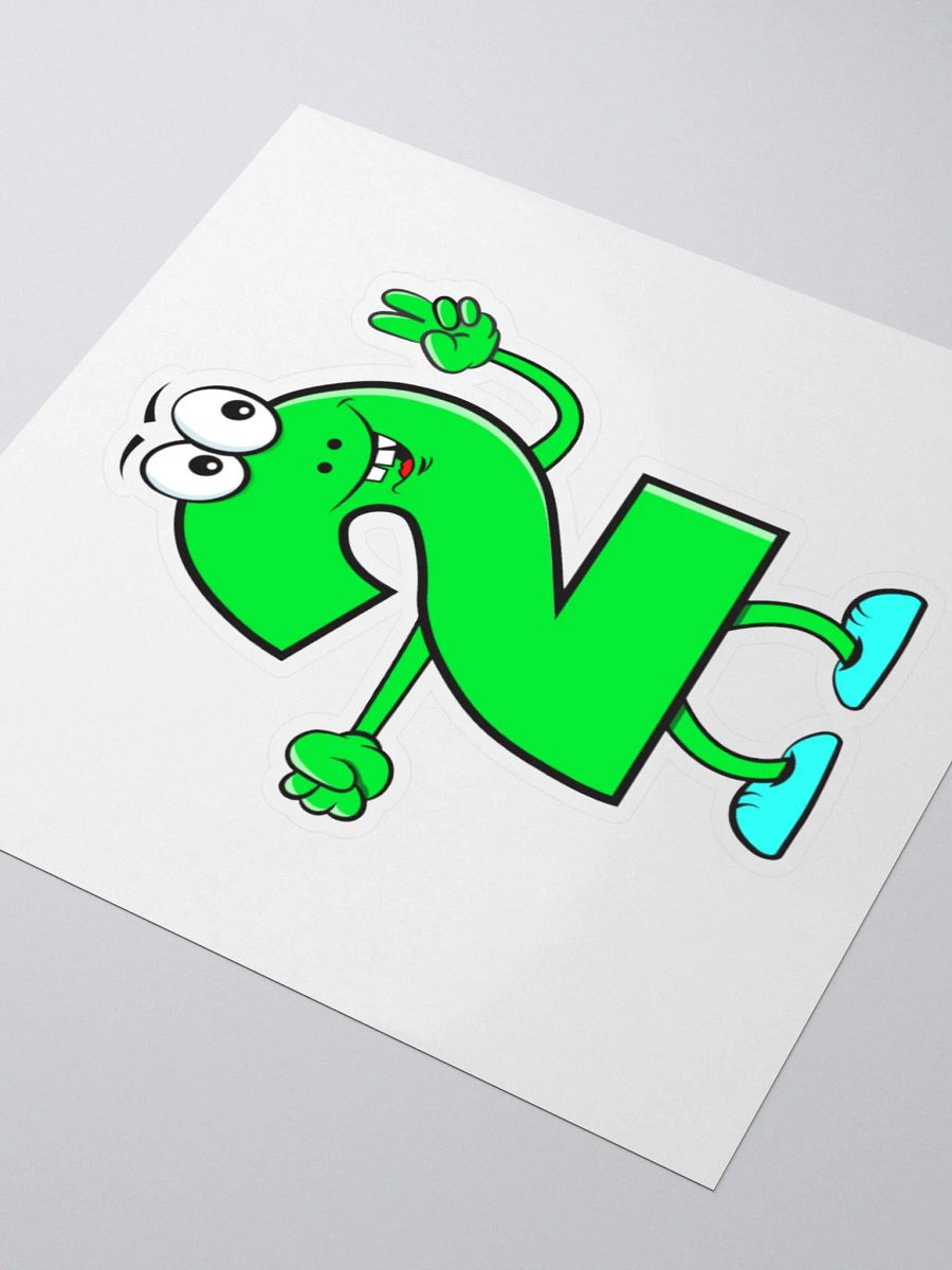 NUMBER 2 THUMBS-UP STICKER product image (7)