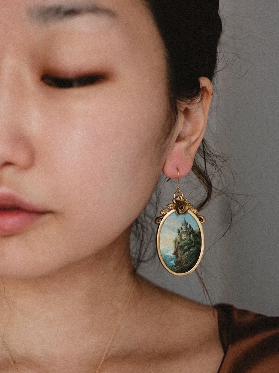 Castle by the Sea Earrings product image (3)