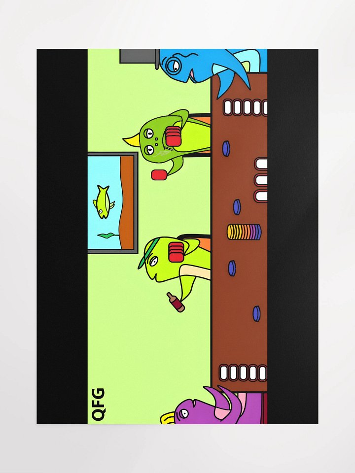 Poker Fish Poster product image (1)