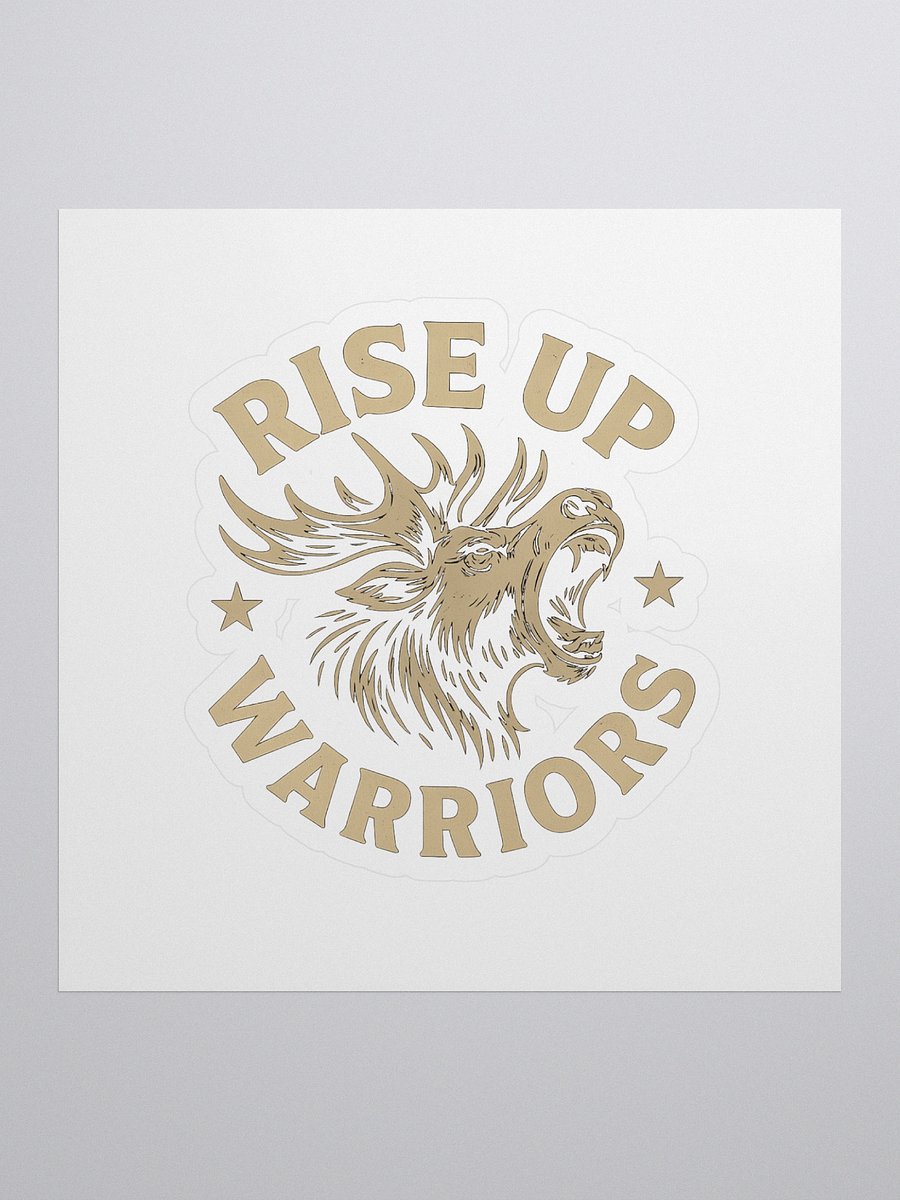 Rise Up Warriors - Sticker product image (1)