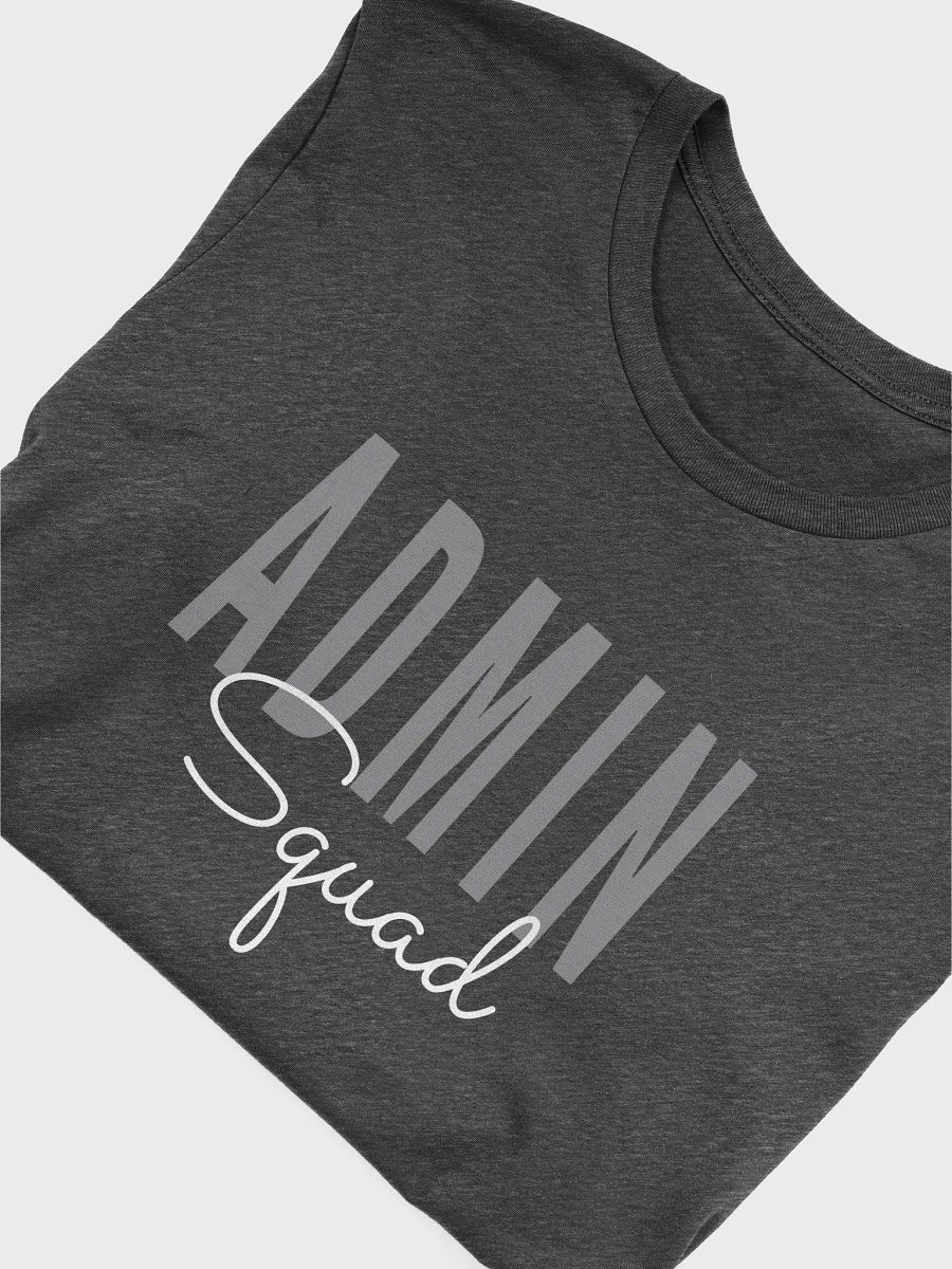 Admin Squad Assistant Team Administrator Administrative - Unisex T-shirt (Bella Canvas 3001) product image (5)