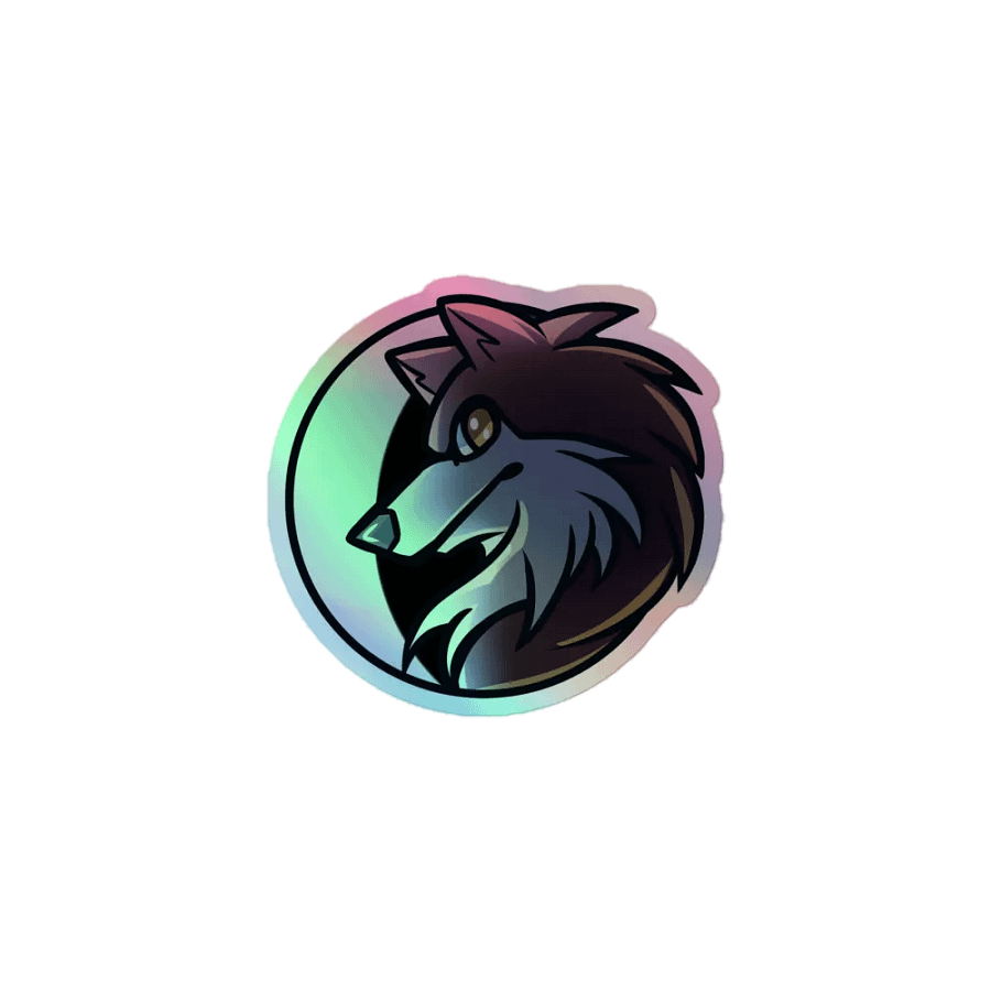 Lunar Howl Holographic Sticker Set product image (1)