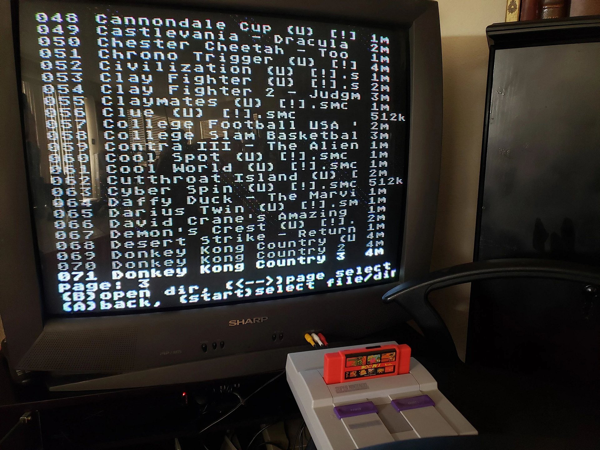 Super 900 in 1 Game 16 Bit for Super Nintendo SNES Multi Cart Game Cartridge NTSC product image (4)