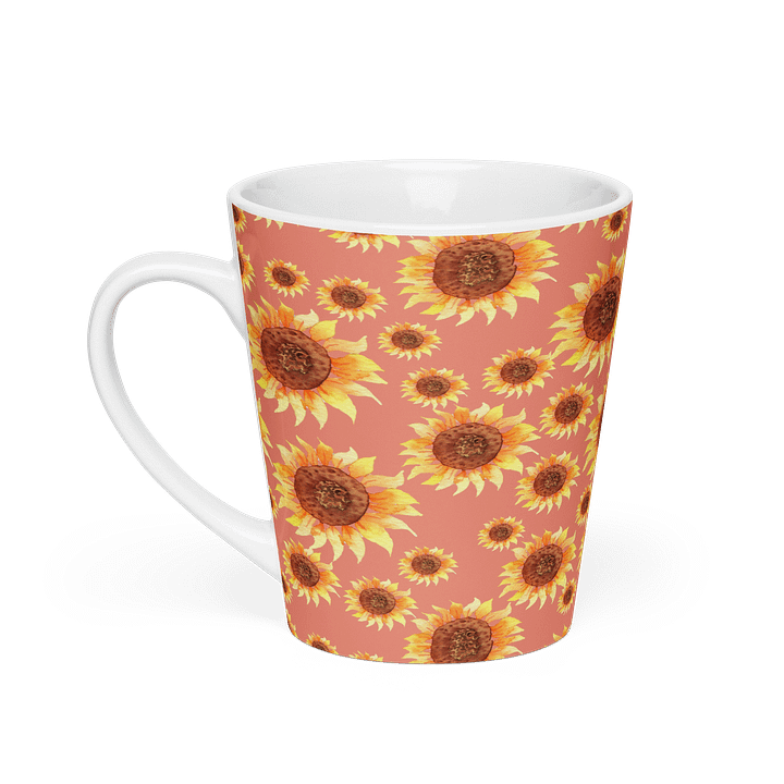 Sunflower Pink Latte Mug product image (2)