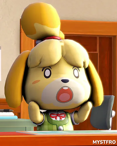Isabelle Town Hall Shocked! | Animal Crossing 😱 #newleaf #newhorizons