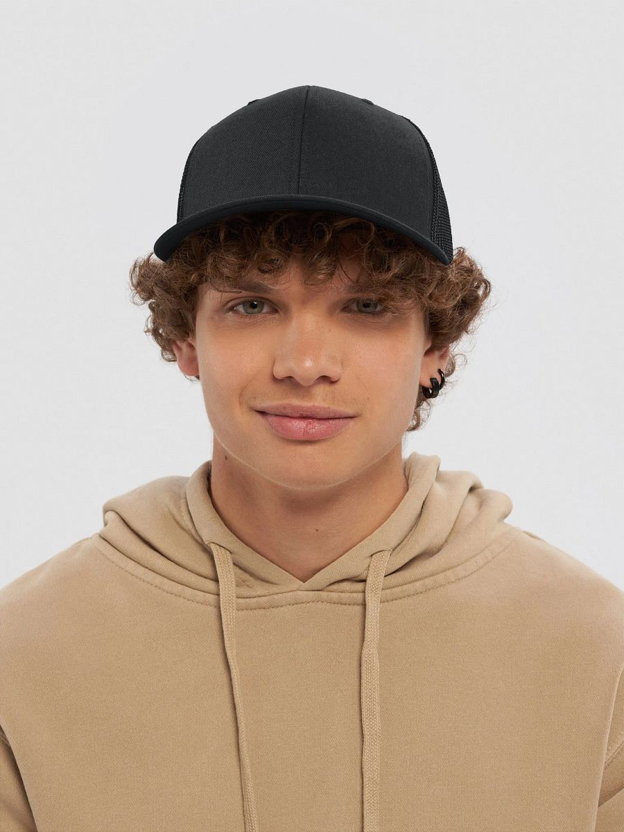 Wears Black, Loves Coffee, Avoids People Trucker Hat 🎩 product image (6)