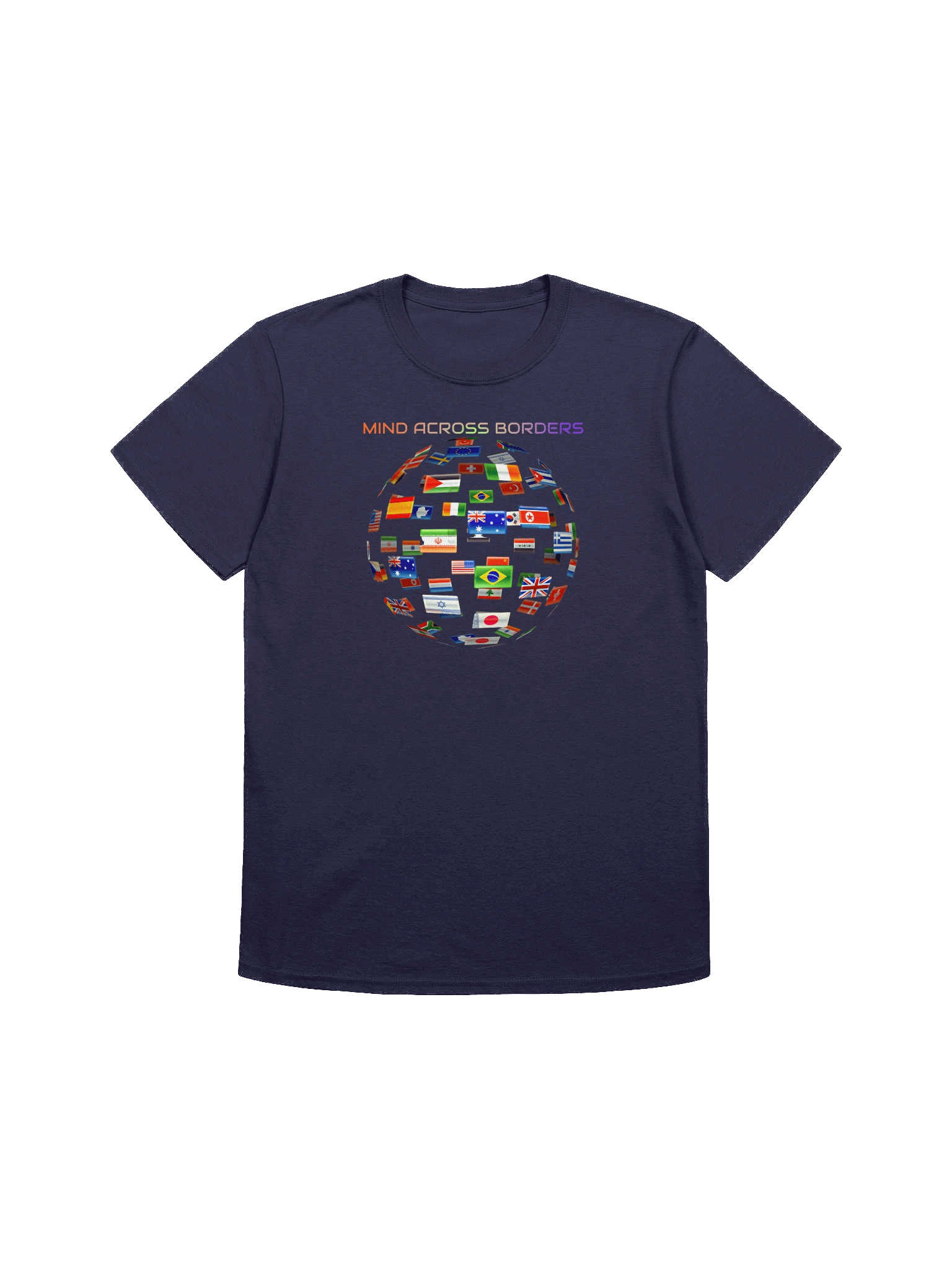 Unity in Diversity Flag Sphere T-Shirt product image (1)
