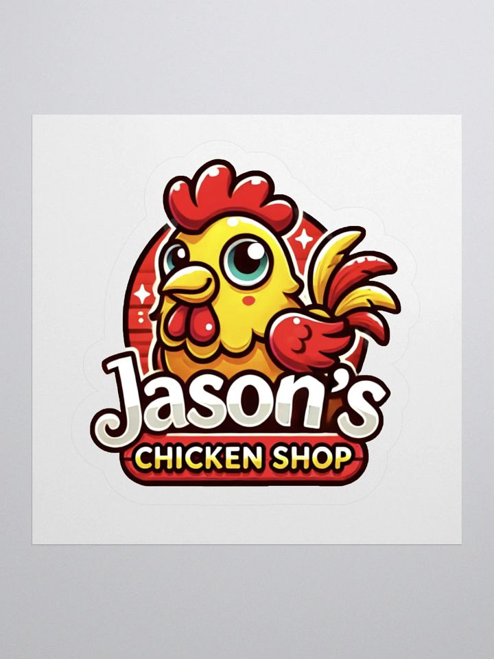 Jason's Chicken Shop Stickers product image (1)
