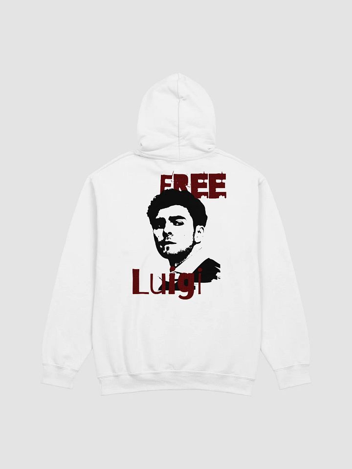 Free Luigi Mangione Hoodie White product image (1)