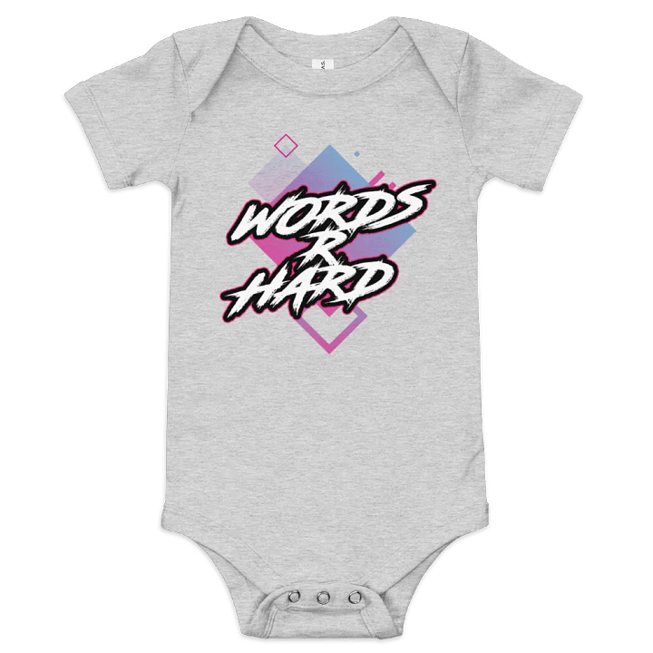 Words R Hard Onesie product image (4)