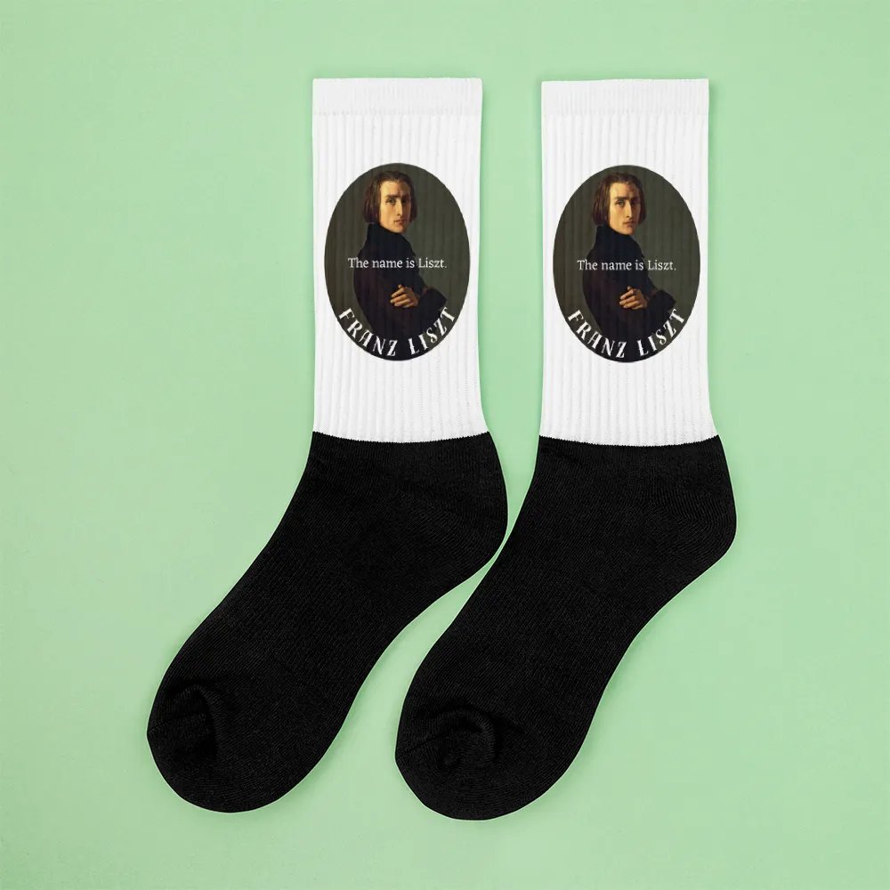 The Name is Liszt. Franz Liszt | Socks product image (5)