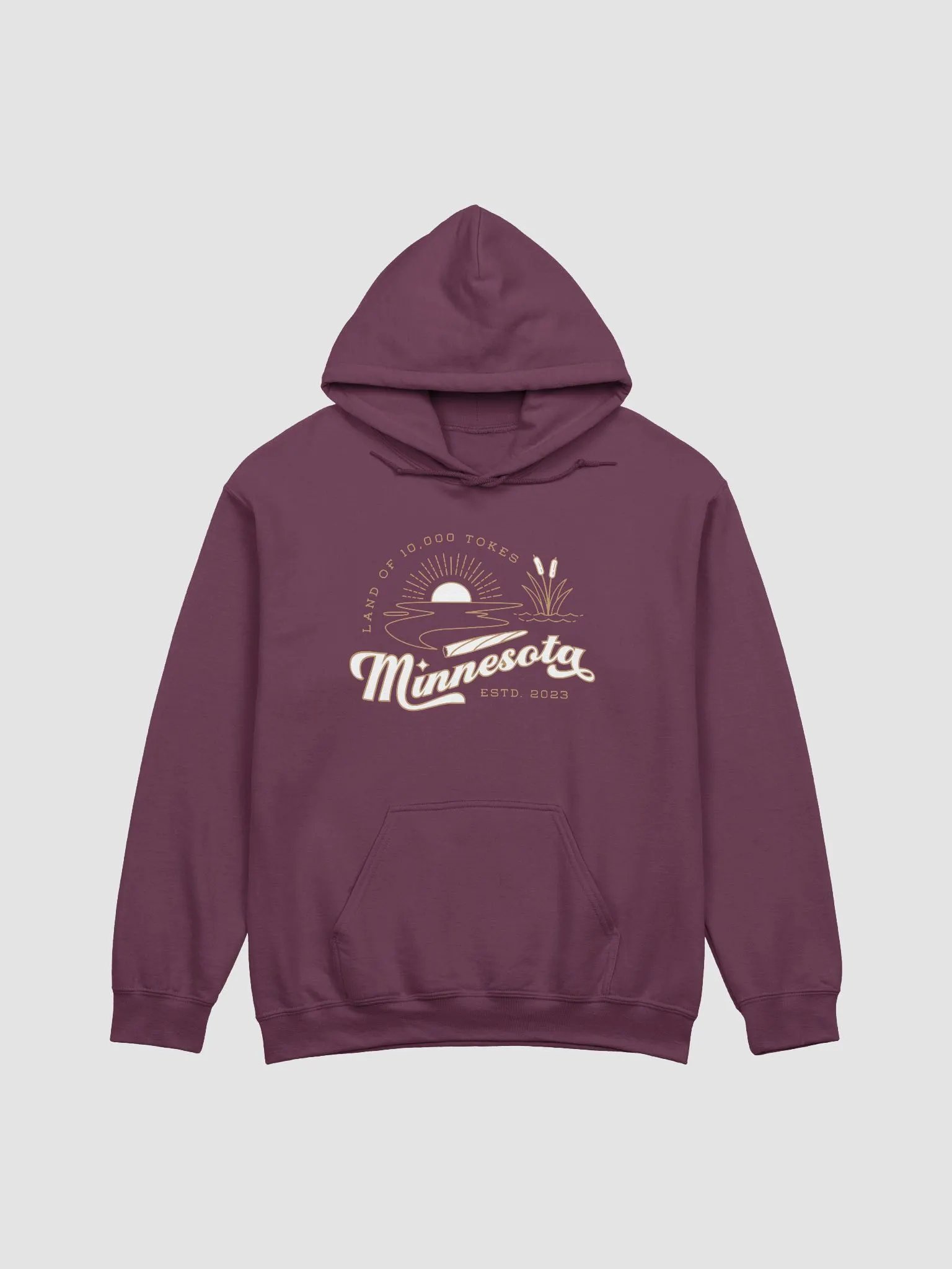 Land of 10,000 Tokes ✧ Minnesota Cannabis Lake Hoodie product image (2)