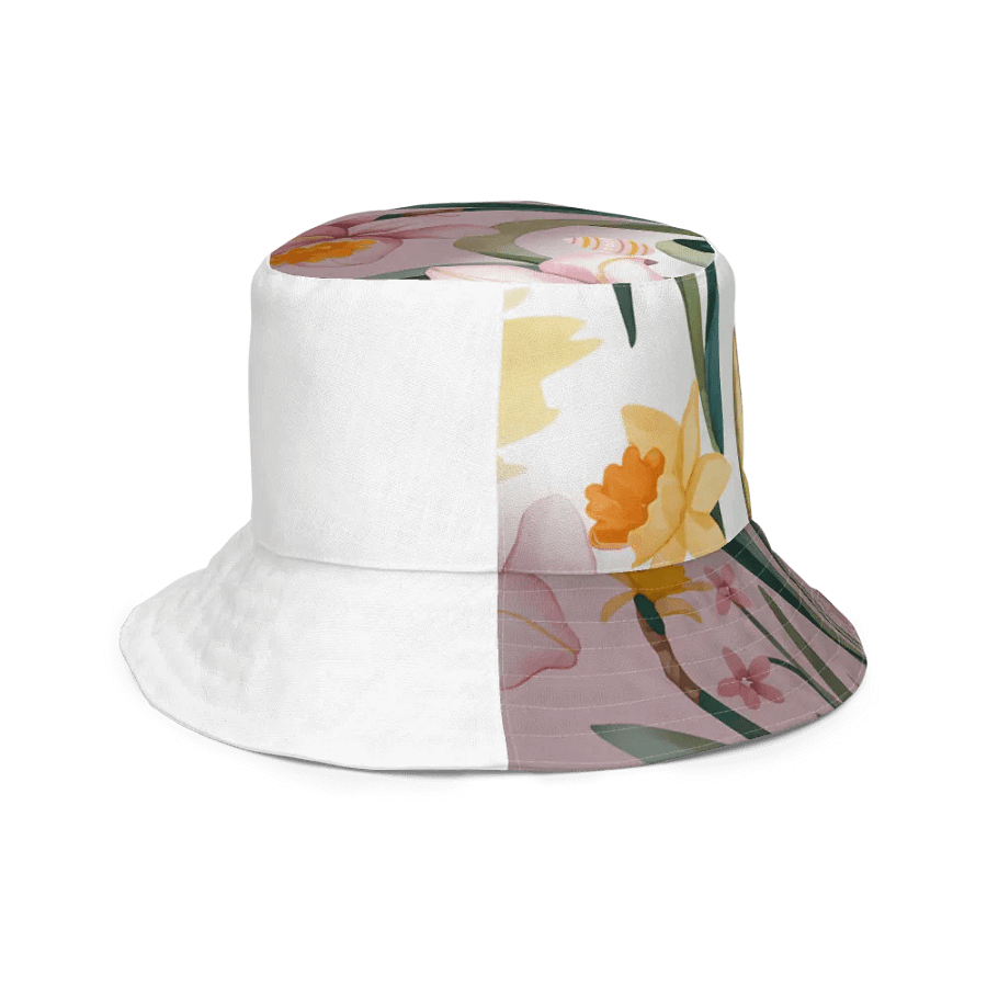 All Over print Bloom Reversible Bucket Hat product image (4)