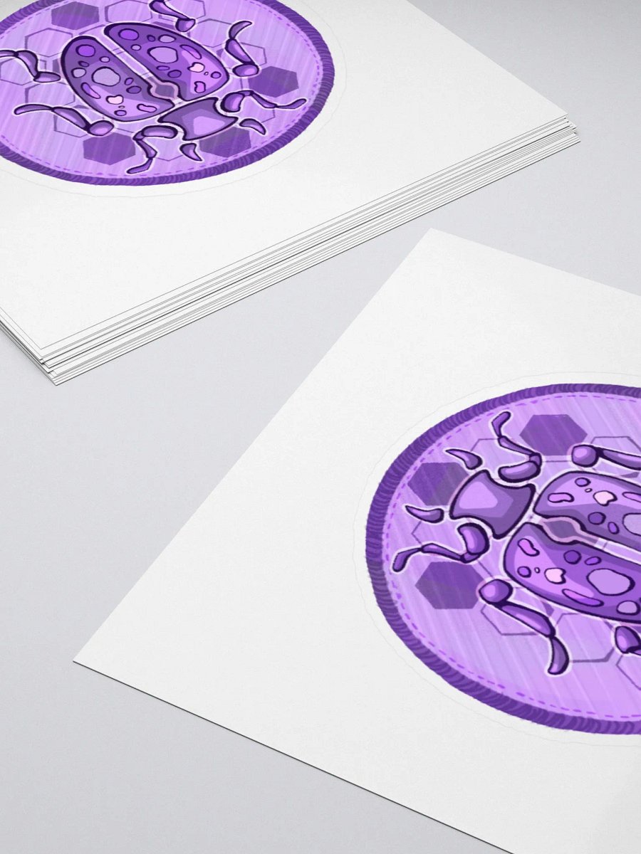 Lavender Ladybugs Sticker product image (4)