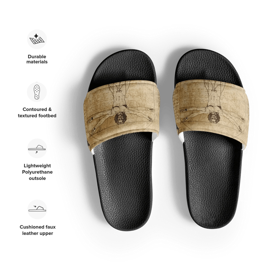 The Vitruvian Man - Men's Slides product image (7)