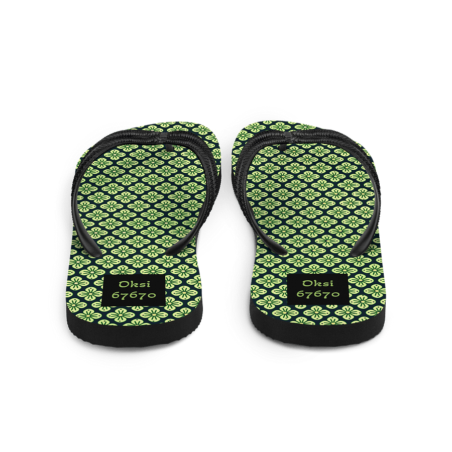 Symmetrical Bloom Flip-Flops product image (3)
