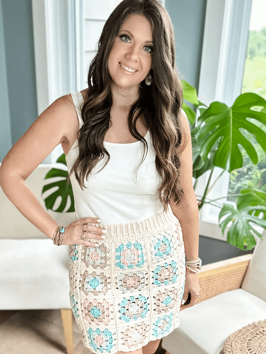 Granny Pop Skirt Crochet Pattern product image (4)
