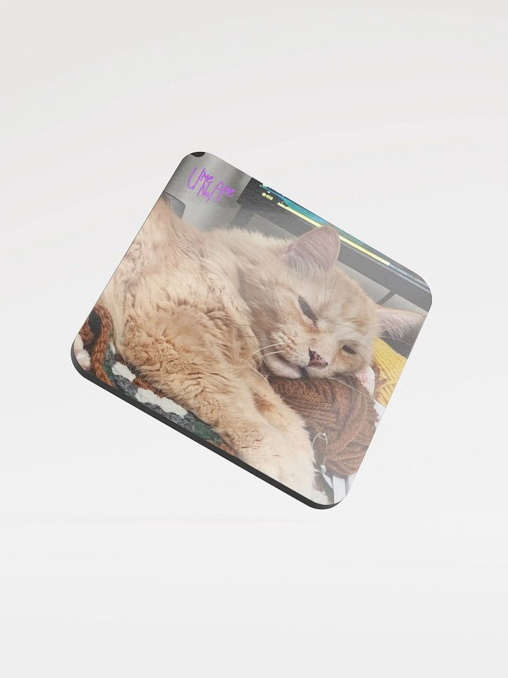 Gus - Yarn is Comfy Coaster product image (1)