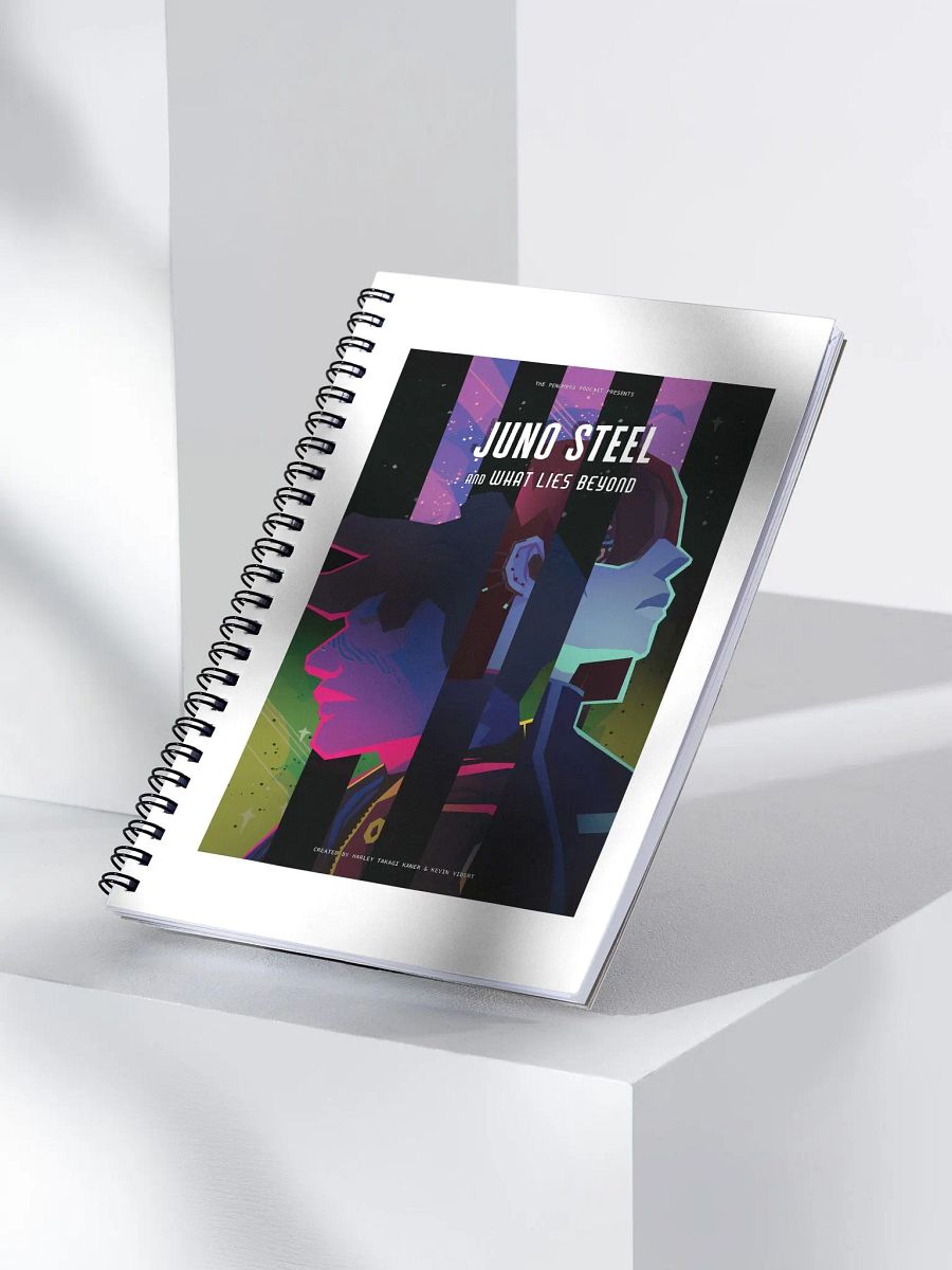 Juno Steel and What Lies Beyond (Part 3) Spiral Notebook product image (3)