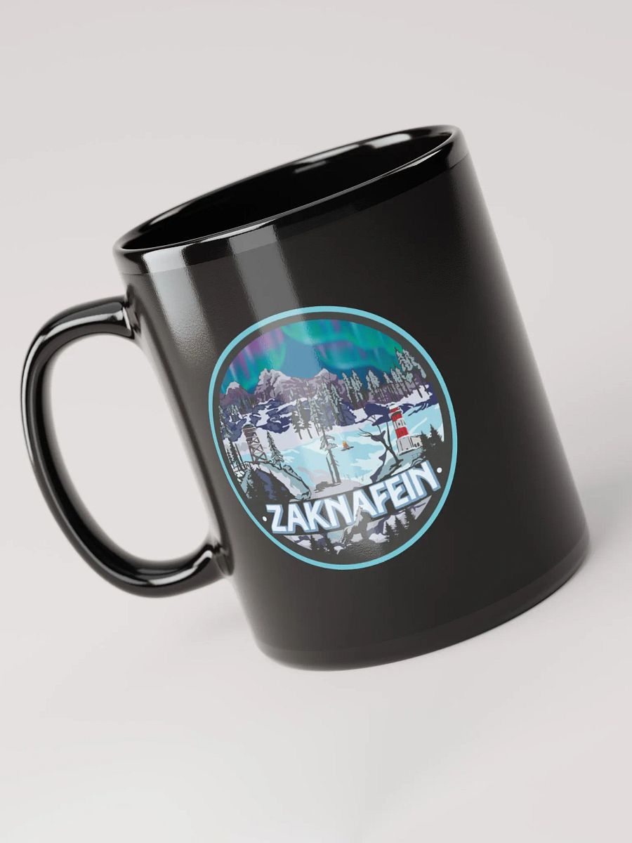 Polaroid Selfie Black Ceramic Mug product image (3)