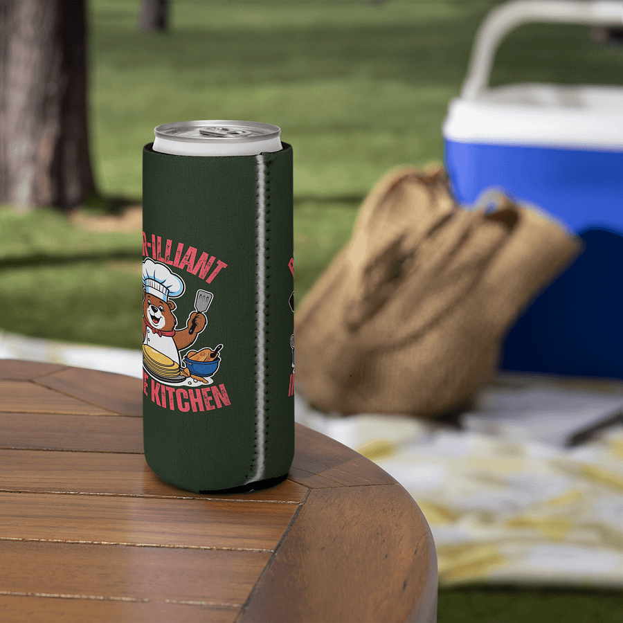 bear-illiant in the kitchen coozie can cooler product image (5)