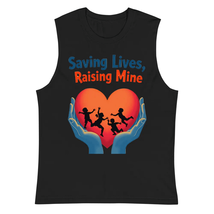 medical moms and dads, Heartwarming Heroes Muscle Tank product image (3)