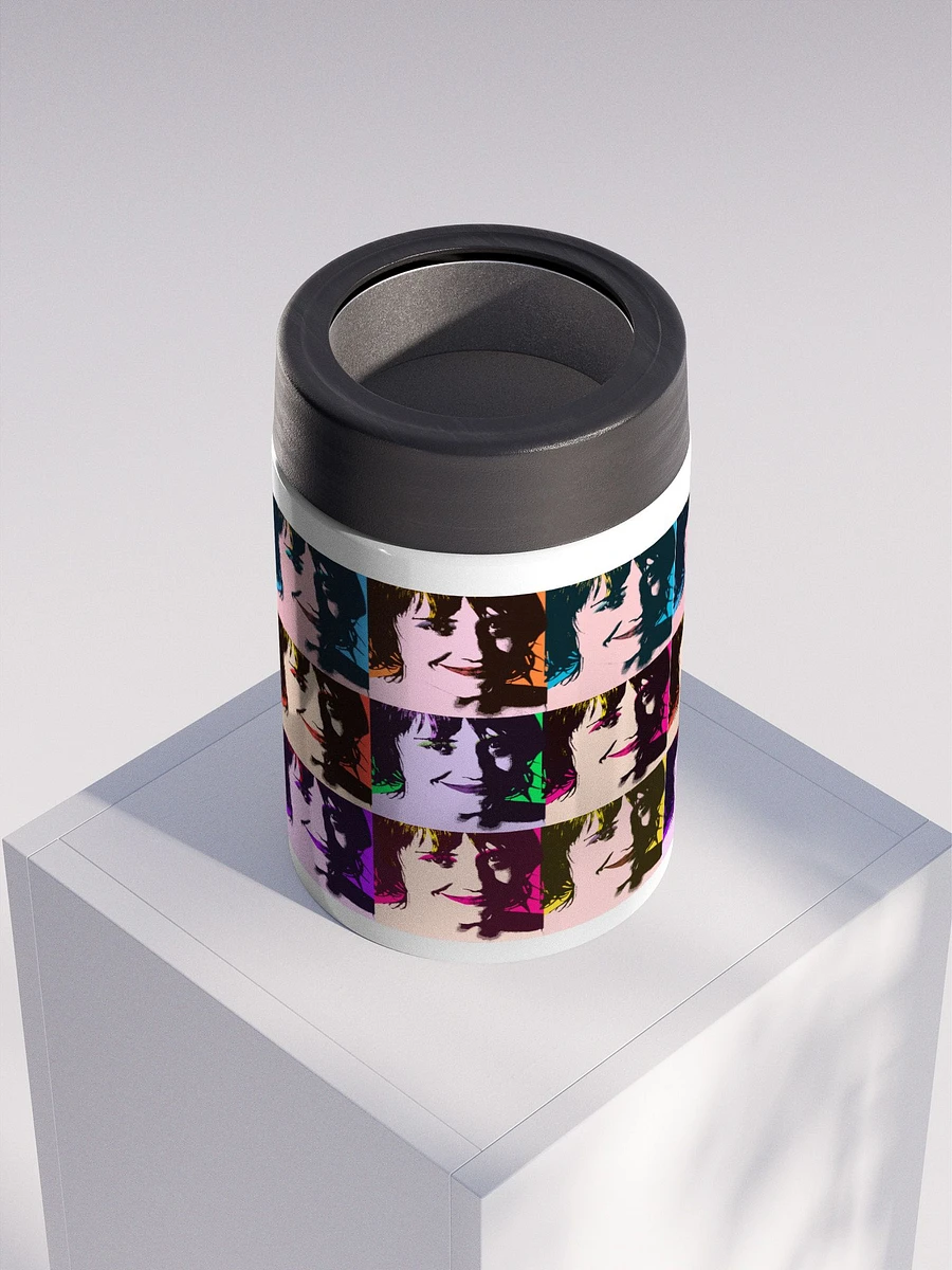 Cursed Megzie Warhol Stainless Steel Coozie product image (3)