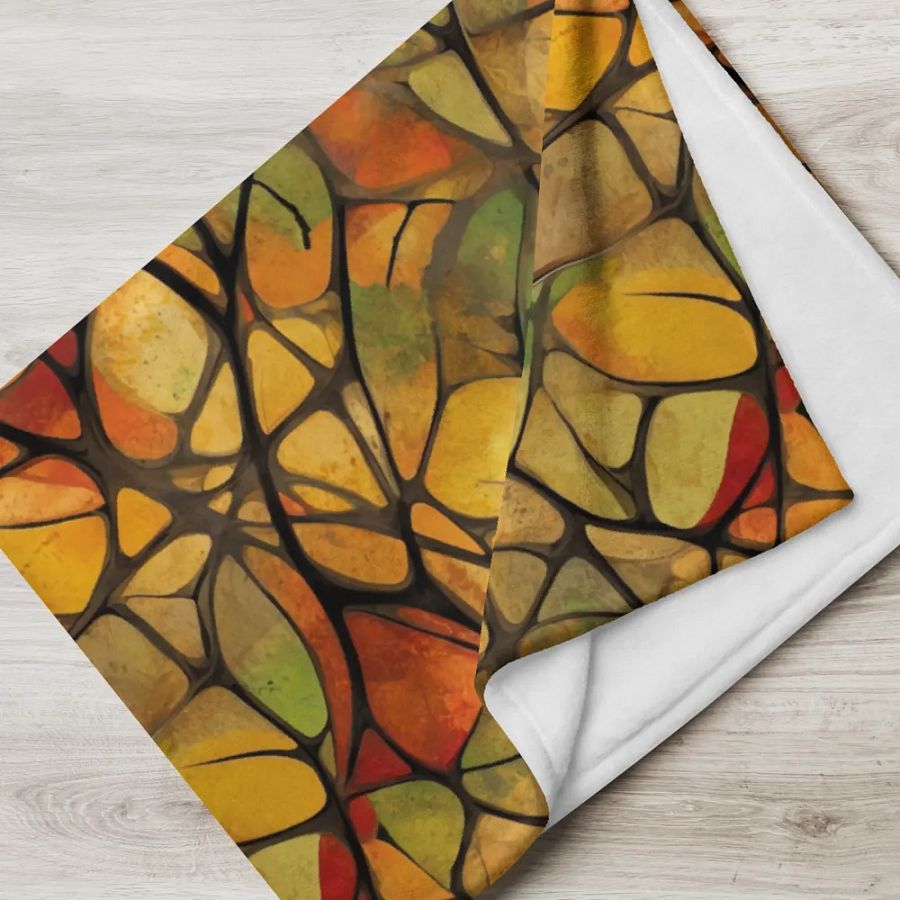 automn abstract Jetée/ Blanket product image (6)