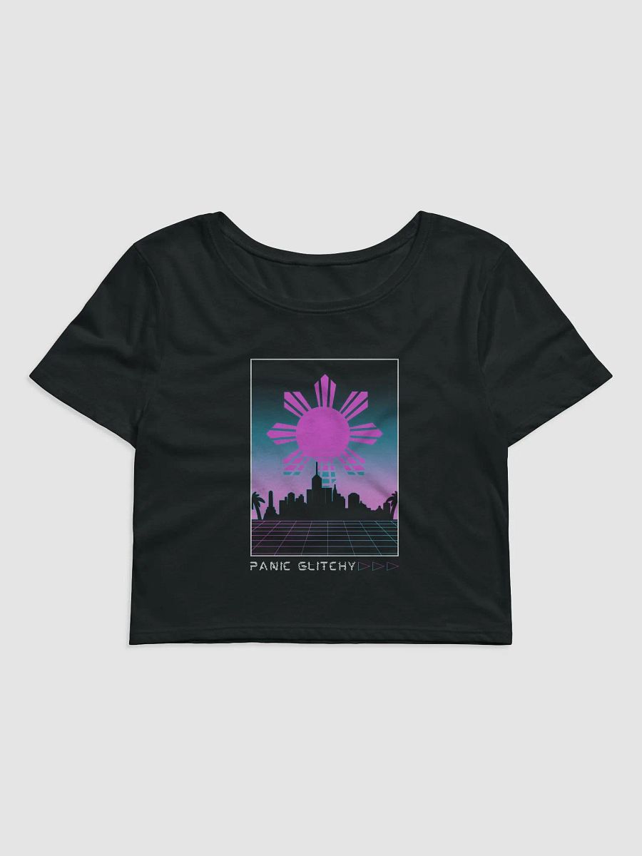 Pilipinas Vapourwave Crop Tee product image (1)