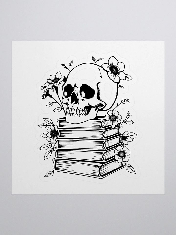 Book Lover Kiss Cut Sticker product image (1)