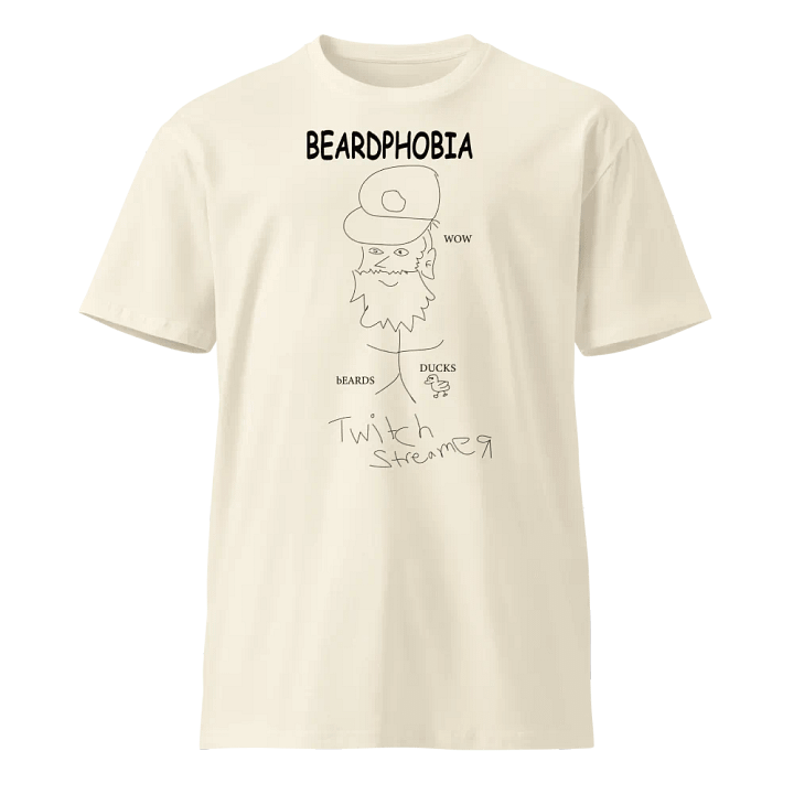 bEARDpHOBIA twitch streamr t-shirt product image (1)
