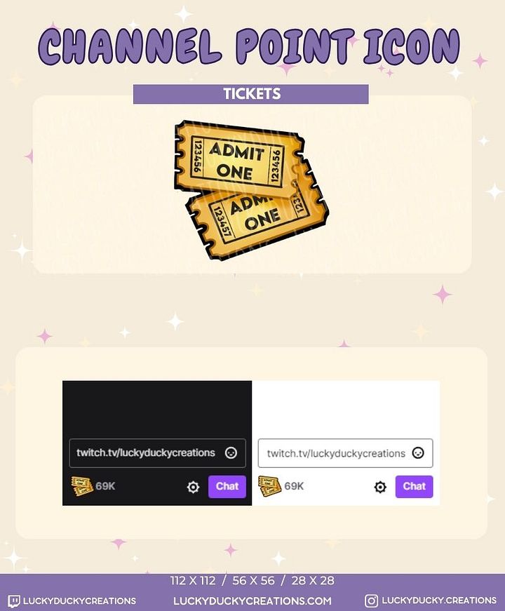 Tickets Channel Points Icon product image (1)