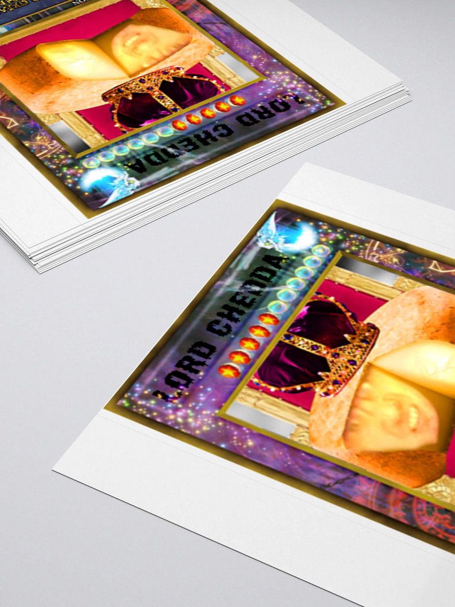 Lord CHEDDA Sticker product image (4)