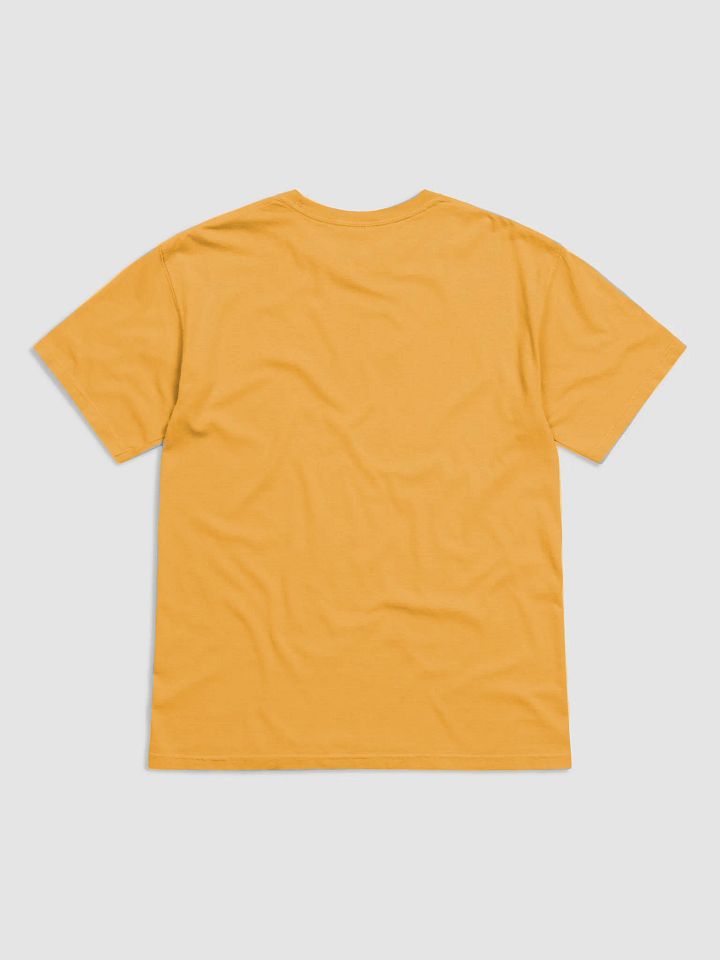 Columbia Road Market Heavyweight Cotton T-Shirt (Mustard) product image (2)