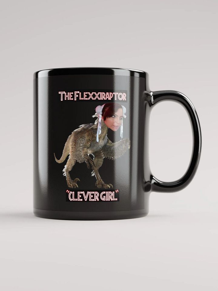 Flexxiraptor Black Mug product image (1)