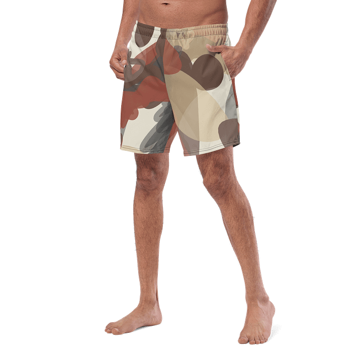 Ethereal Earth Tones Swim Trunks product image (2)