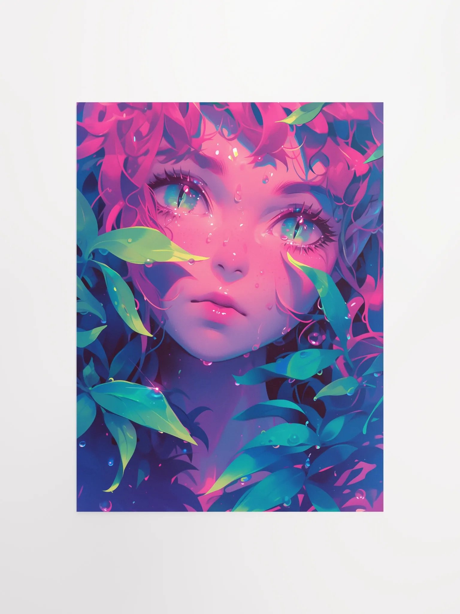 Whimsical Woman of the Woods Matte Poster product image (1)
