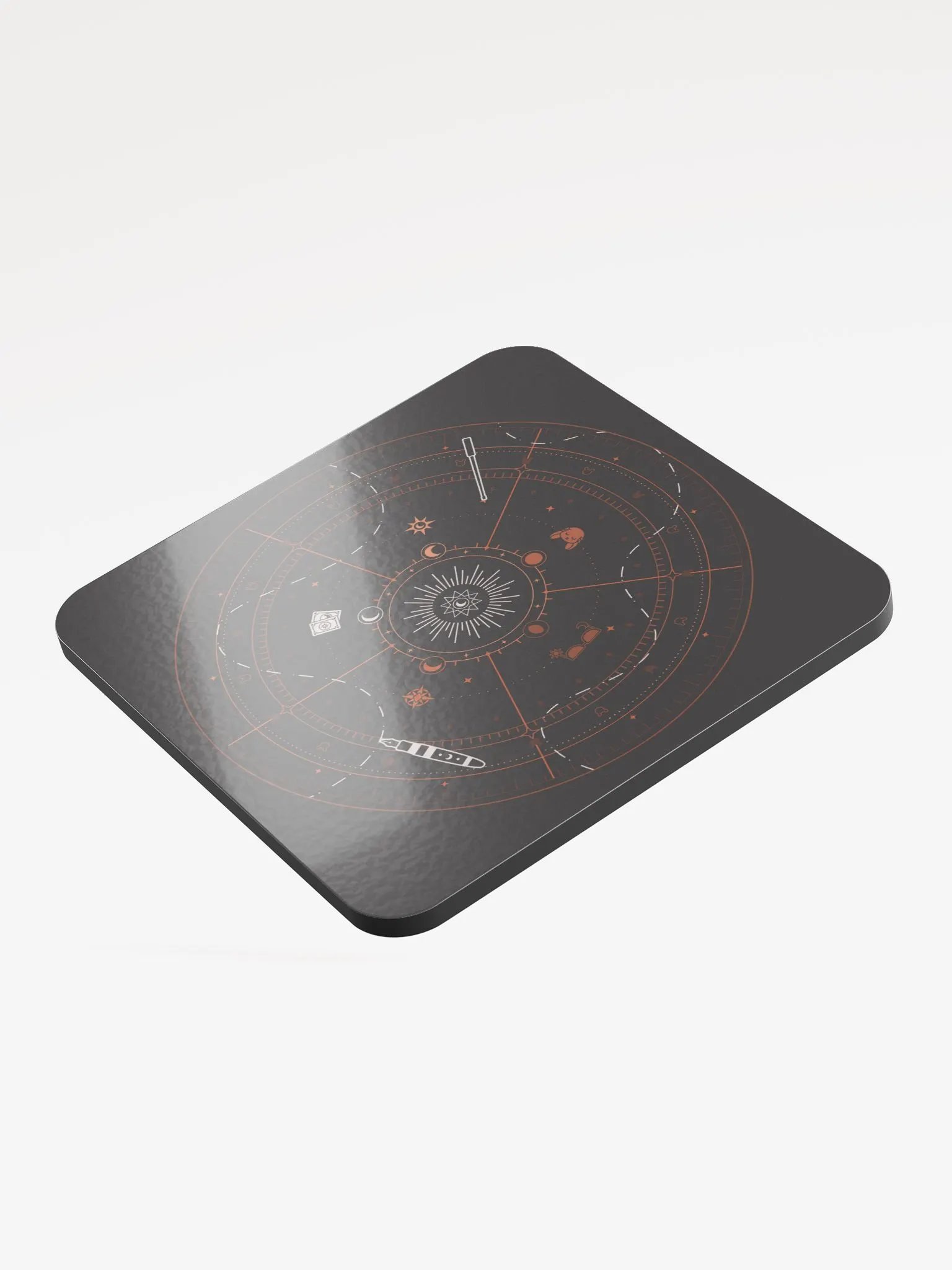 Dark Academia Cork Coaster product image (3)