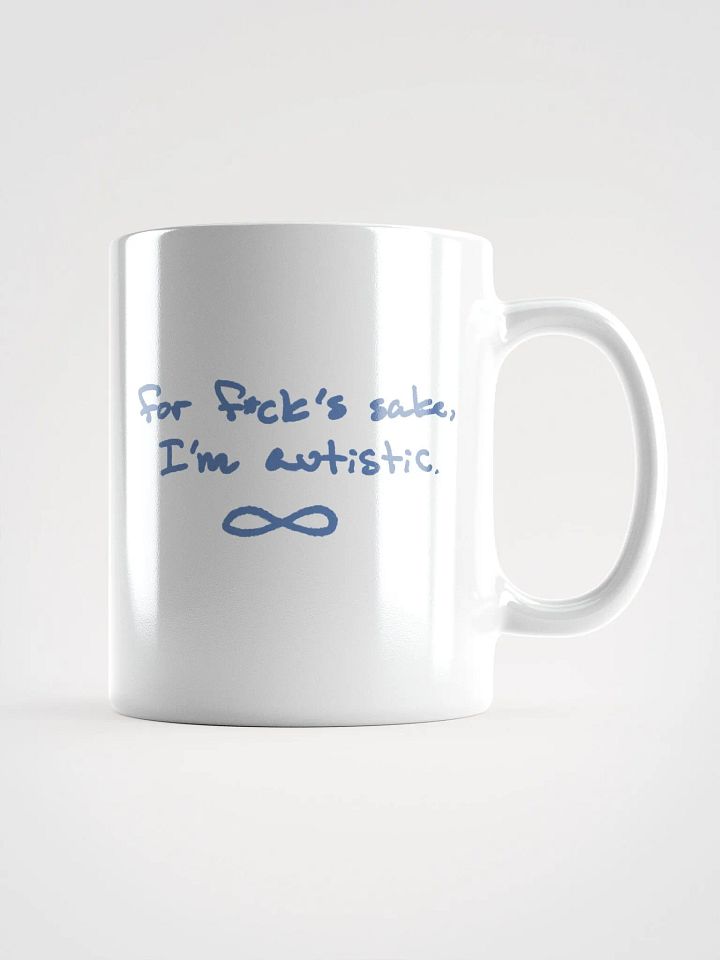 FFS, I'm autistic (teal design) mug product image (1)