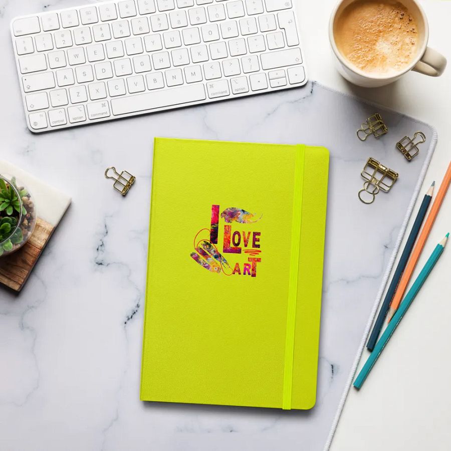 Love Art Hardcover Notebook for art students moms daughters friends art teachers product image (8)