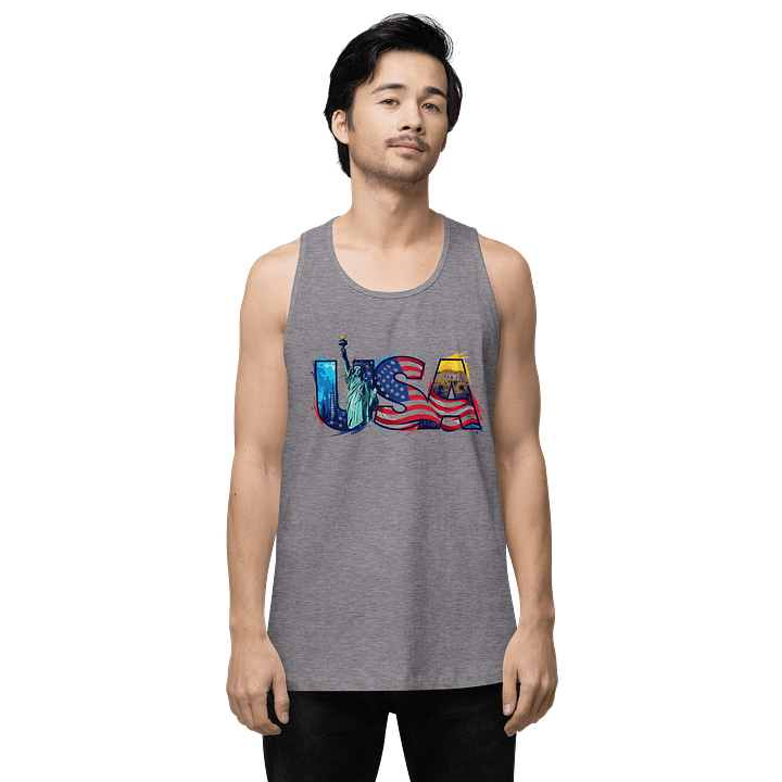 Patriotic USA Tank Top product image (9)