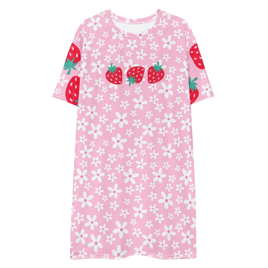 Strawberry Fields Forever T-Shirt Dress product image (3)