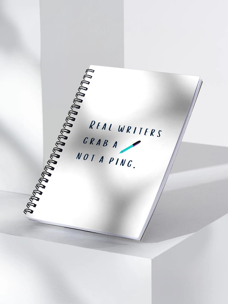 Pen-Inspired Spiral Notebook product image (3)
