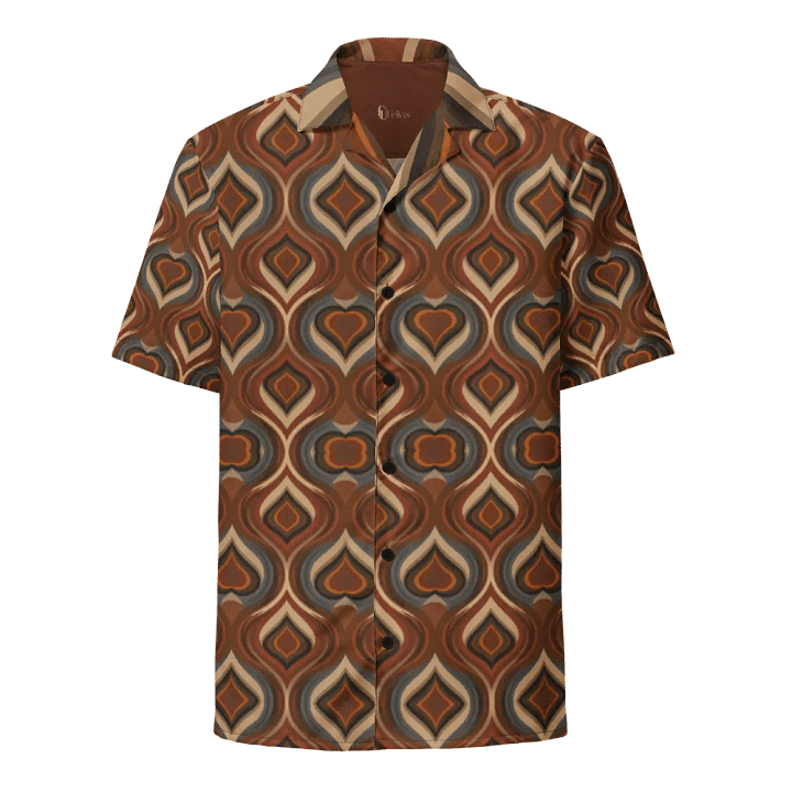 Retro Revival: 70s-Inspired Geometric Shirt product image (1)
