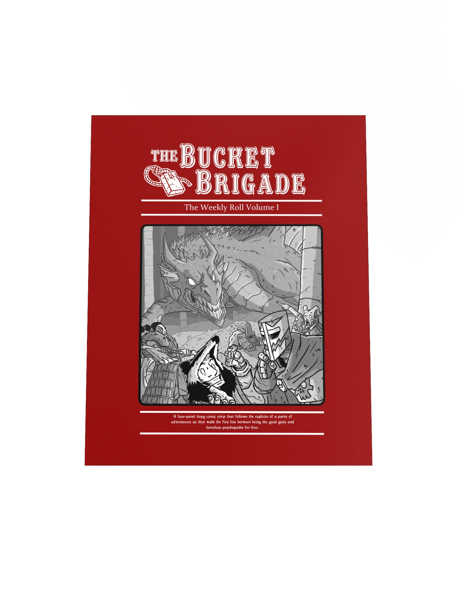 Red Box Cover Print product image (4)