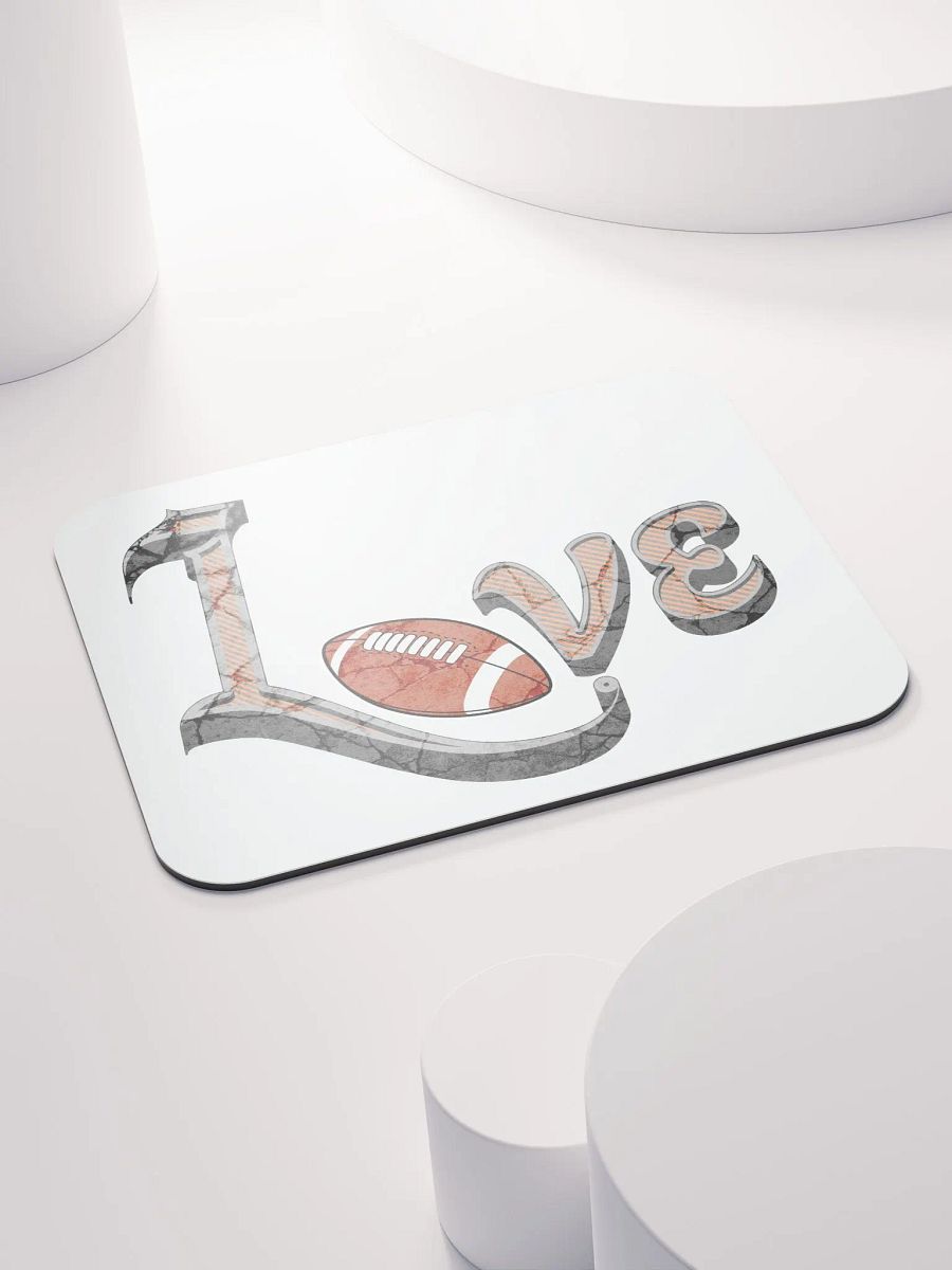 Love Football Mouse Pad product image (4)