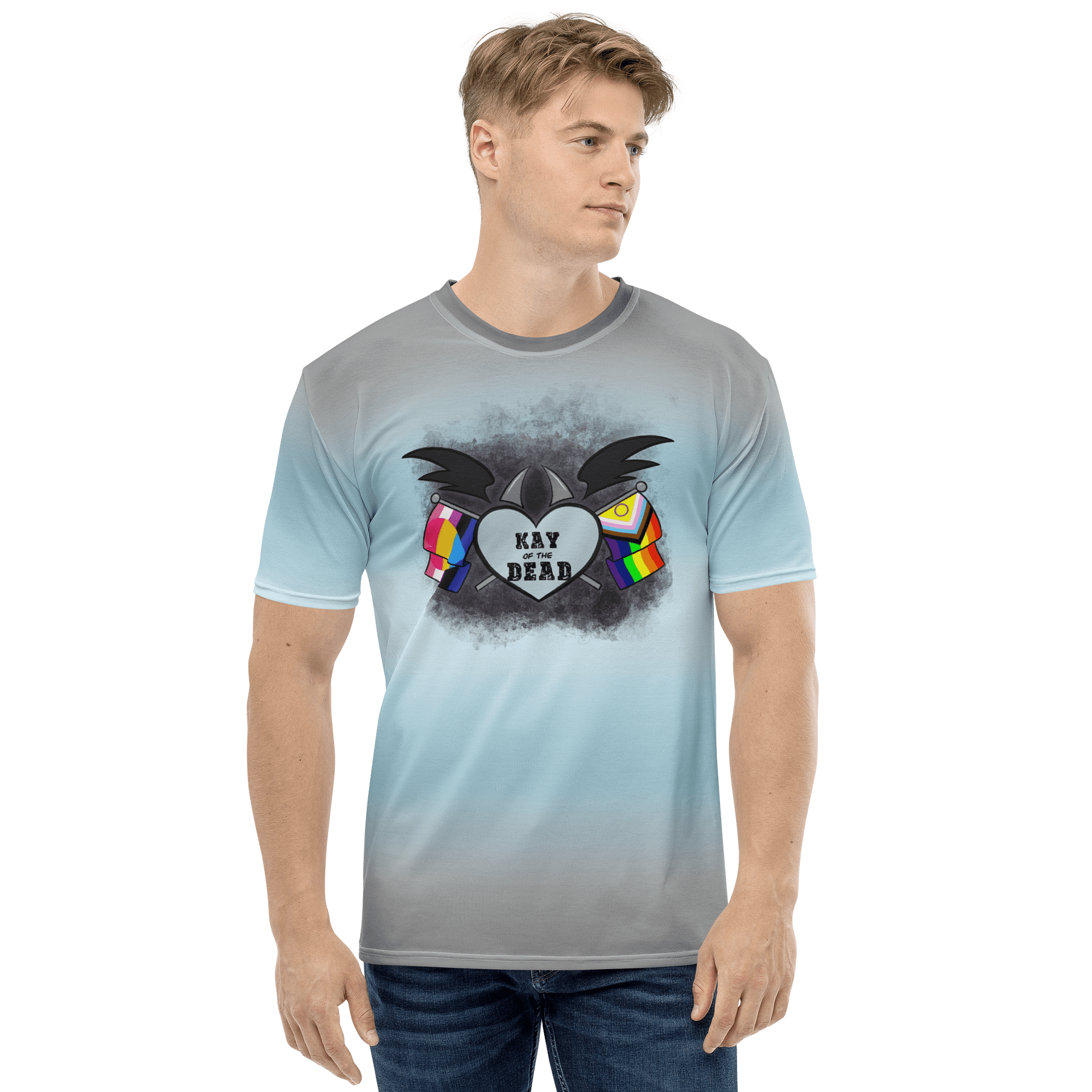 Kay_of_the_Dead Pride Logo Demiboy Pride Tee product image (1)